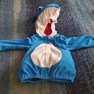 Blue Shark Toddler Costume